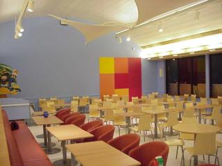 Restaurant seating area