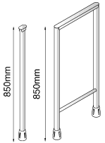 IMC Bartender Bar System Single / Double Leg Pole