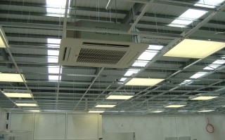Suspended ceiling construction