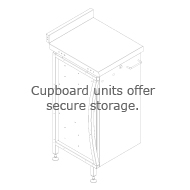 IMC F2 Bar System Storage Cupboards
